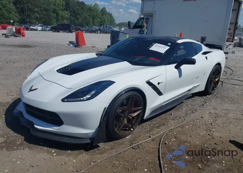2014 Chevrolet Corvette Stingray Z51 from USA, damaged, VIN 1G1YM2D71E5116935